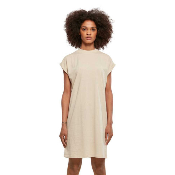 URBAN CLASSICS Extended Short Sleeve Short Dress