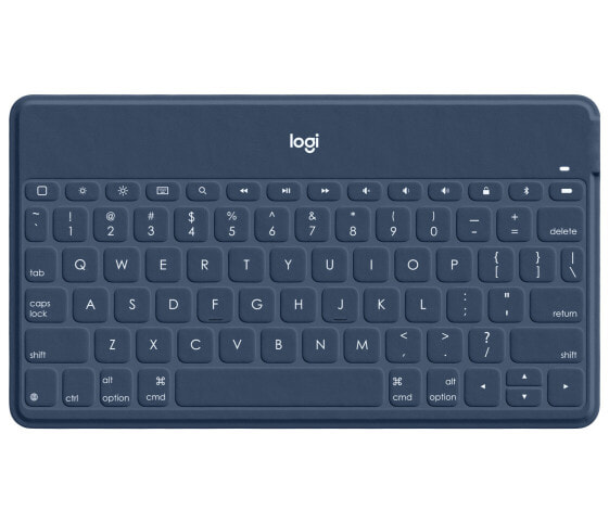 Logitech Keys-To-Go - French - 1.7 cm - 1.2 mm - Apple - iPad - iPhone - Apple TV - Blue
