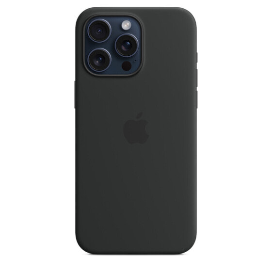 Чехол для iPhone 15 Pro Max Si от Apple черного цвета