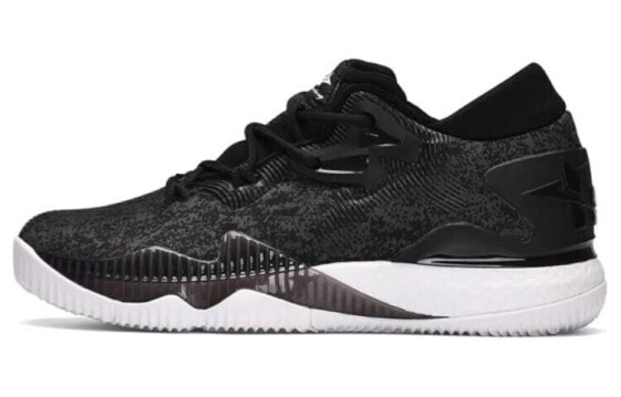 Кроссовки Adidas Crazylight Boost Low 2016 Black/White