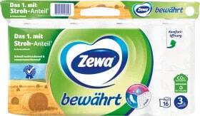 Toilettenpapier bewährt 3-lagig (16x150 Blatt), 16 St