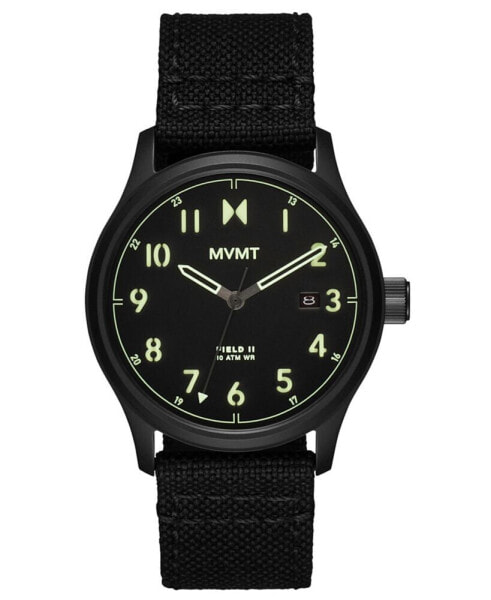 Часы MVMT Field II Черные 41mm