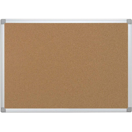 Bulletin board Q-Connect KF03560 Brown 60 x 45 cm Cork Plastic