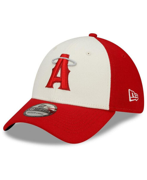 Men's Red Los Angeles Angels City Connect 39THIRTY Flex Hat