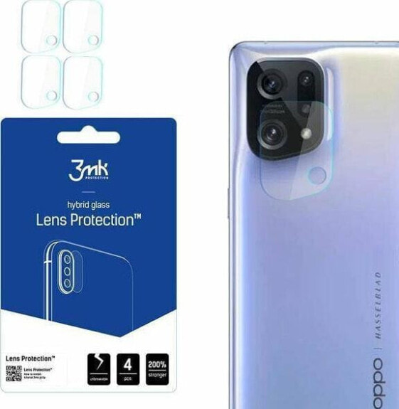 3MK 3MK Lens Protect Oppo Find X5 Ochrona na obiektyw aparatu 4szt