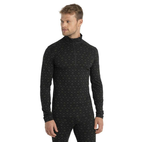 ICEBREAKER 200 Oasis First Snow Merino Long Sleeve Base Layer