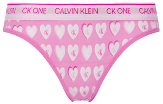 CK/Calvin Klein 徽标Logo爱心比基尼三角内裤 女款 1条装 粉色 / Трусы CKCalvin Klein Logo 1 QF5735AD-K8T