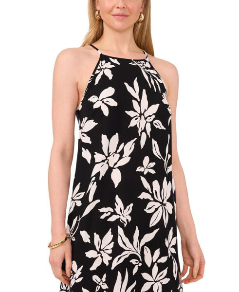 Women's Printed Sleeveless Maxi Dress