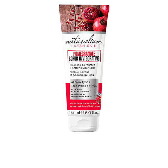 Naturalium Pomegranate Scrub Invigorating Бодрящий и смягчающий скраб для всех типов кожи 175 мл
