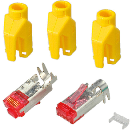 Hirose H7641.5-50 - RJ-45 - Yellow - Male - Straight - Cat6 - U/FTP (STP)