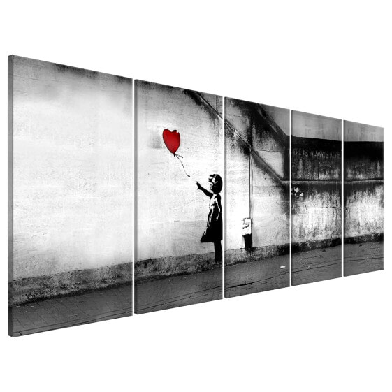 Wandbild Runaway Balloon (Banksy)