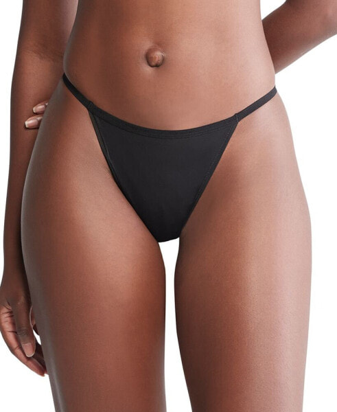 Women's Ideal Stretch Micro High-Leg String Bikini Underwear QD5176