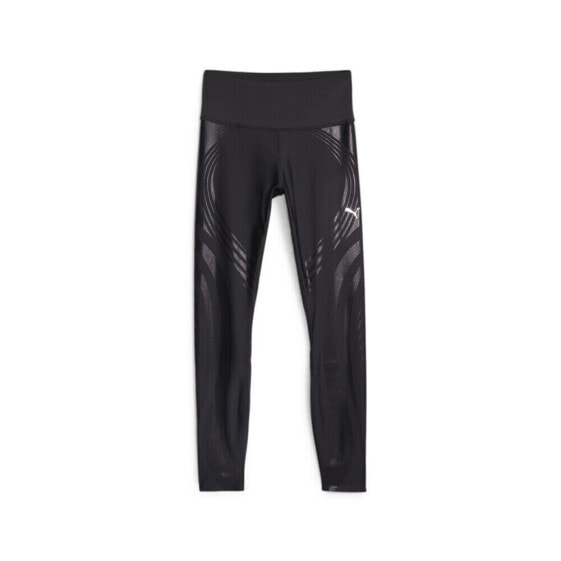 Puma Eversculpt Shine High Waisted Full Length Athletic Leggings Womens Black At