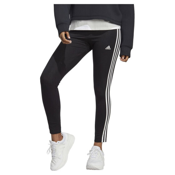 Леггинсы высокие с завышенной талией ADIDAS Essentials 3 Stripes