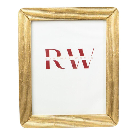 Photo frame Romimex Golden Resin 20 x 25 x 2 cm