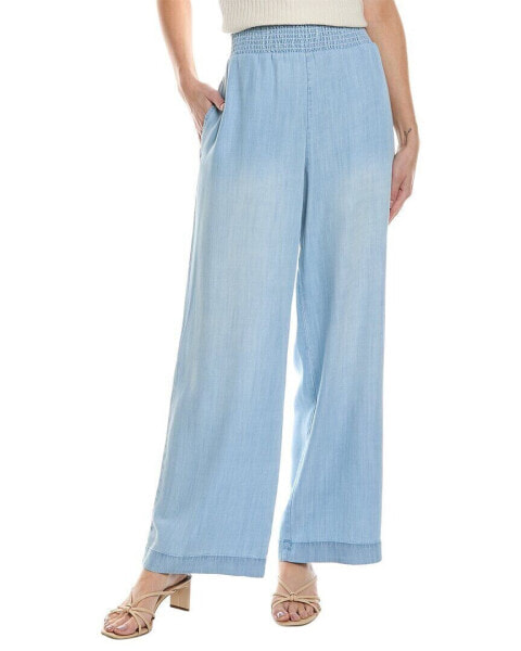 Bella Dahl Smocked Waist Wide Leg Pant Women's