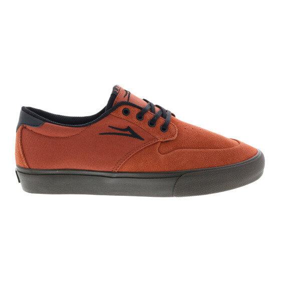 Lakai Riley 3 MS1220094A00 Mens Orange Suede Skate Inspired Sneakers Shoes 11