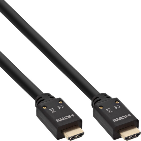 InLine HDMI Active cable - HDMI-High Speed with Ethernet - M/M - 10m