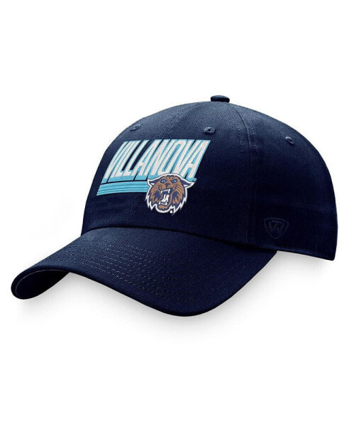 Men's Navy Villanova Wildcats Slice Adjustable Hat