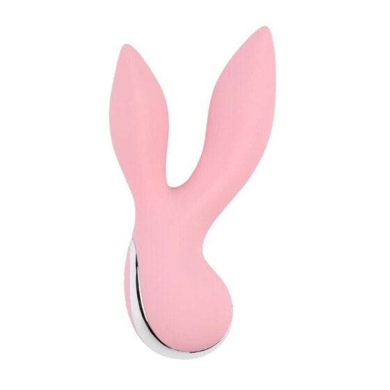 Вибратор CHISA Stimulator Oh My Rabbit Силиконовый Розовый