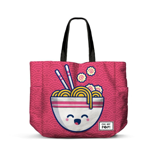 OH MY POP Horizontal Fan Yaki Shopping Bag