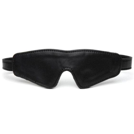 Bound to Your Synthetic Leather Blindfold