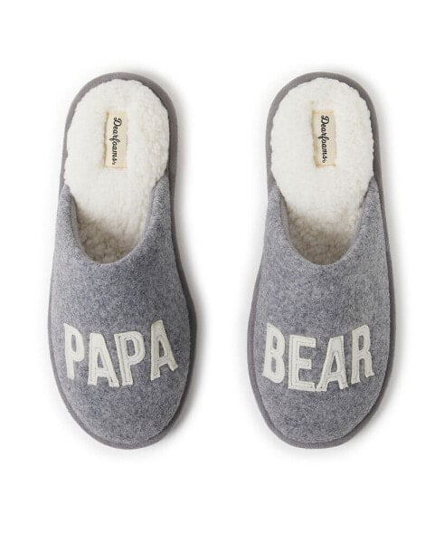 Men's Carson Papa Bear Family Scuff Slipper