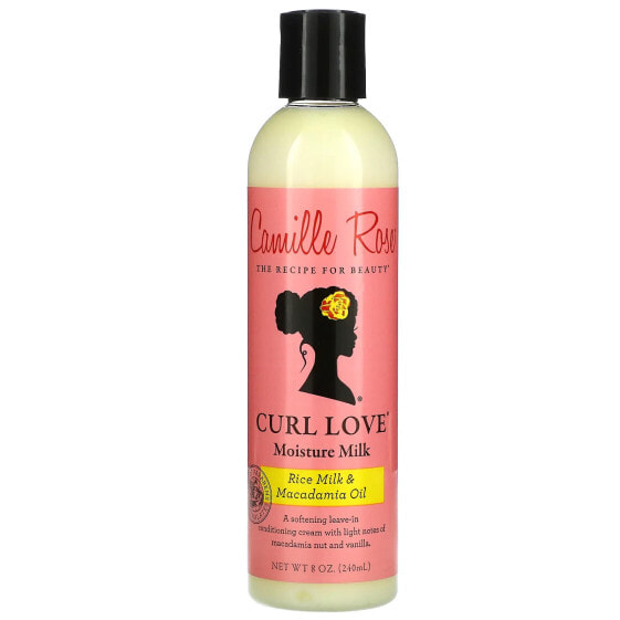 Крем для волос увлажняющий, несмываемый Camille Rose Curl Love Moisture Milk, рисовое молоко и масло макадамии, 240 мл