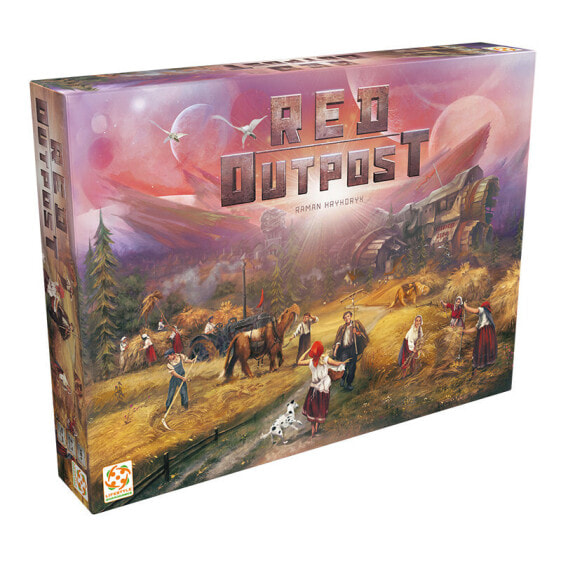 Asmodee Red Outpost, Board game, Economic simulation, 10 yr(s), 30 min, Family game