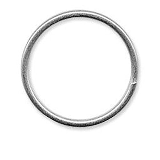 DIVE RITE Steel Inox 5 cm Rounded D-Ring 10 Units