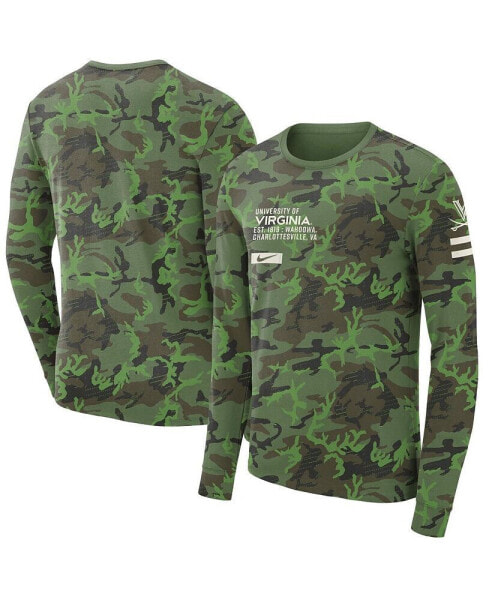 Men's Camo Virginia Cavaliers Military-Inspired Long Sleeve T-shirt