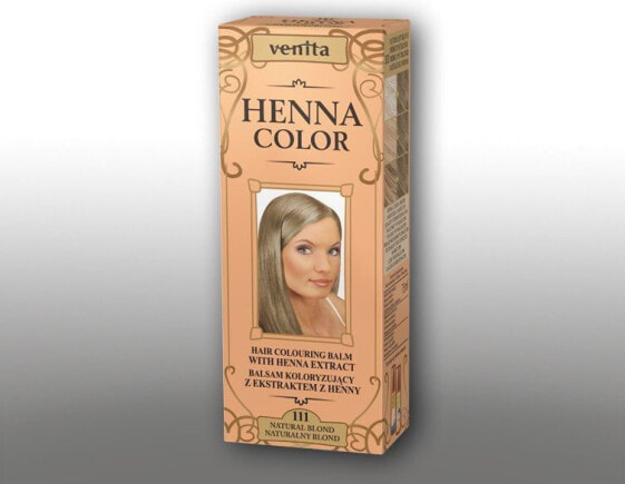 Venita Ziołowe Balsamy Henna Color 111 Naturalny blond 75ml