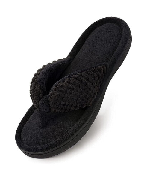 Тапочки женские RockDove 's с памятью подошвы Snooze Comfort - открытый носок