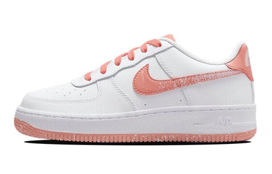 Nike Air Force 1 Low LV8 "Eroded" 经典休闲 低帮 板鞋 GS 白粉色 / Кроссовки Nike Air Force 1 Low LV8 "Eroded" GS DM0985-100