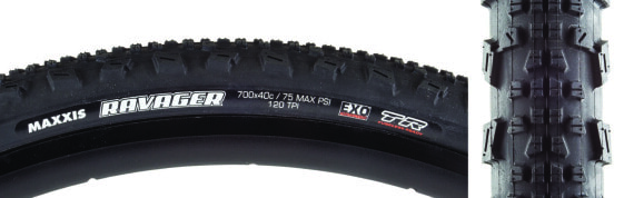 Maxxis Ravager Tire - 700 x 40, Tubeless, Folding, Black, Dual, EXO