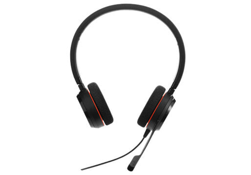 Jabra EVOLVE 20 MS Stereo - Wired - Office/Call center - 150 - 7000 Hz - 171 g - Headset - Black