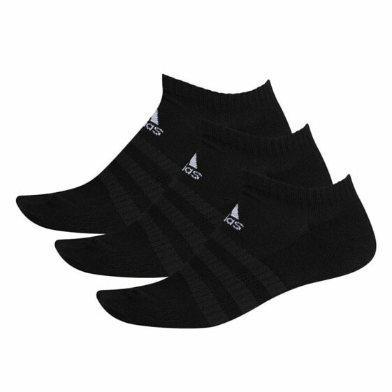 Короткие носки Adidas Cushioned 3 пар Чёрный