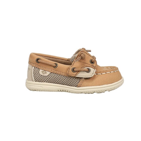 Sperry Shoresider Boat Toddler Girls Brown Flats Casual CG58039A