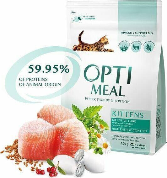 Optimeal OPTIMEAL KOT 200g KITTEN KURA