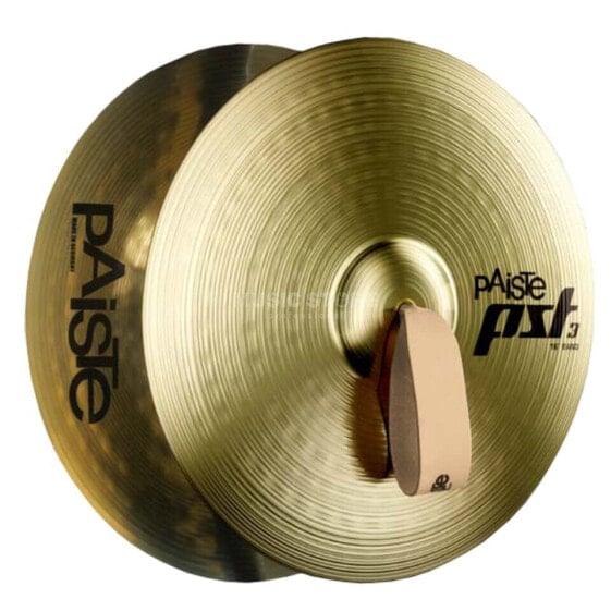 Paiste PST3 Marching Cymbals 14"incl. Pads and Straps