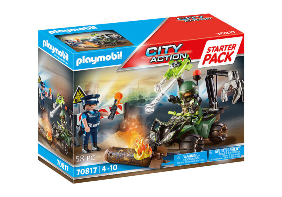 Игровой набор Playmobil  SP Police Danger Training Police (Полиция) 70817