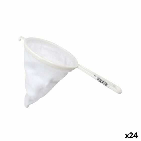 Дуршлаг Белый Пластик Franela Ø 12 cm (24 штук)