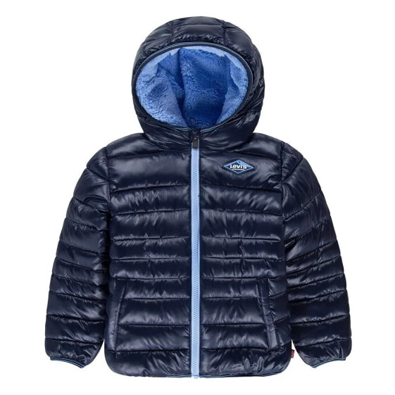 Куртка утепленная Levi's Kids Sherpa Lined puffer