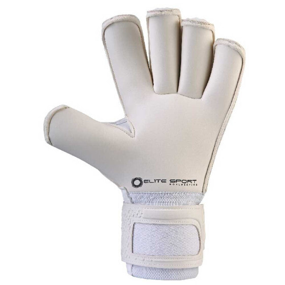 Вратарские перчатки ELITE SPORT Solo - Голкиперские перчатки с ладонью из латекса Elite Control MB + пеной, спинкой из GS латекса и поддержкой пальцев.