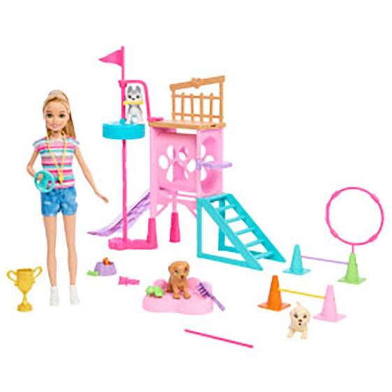 BARBIE Stacie To The Rescue Puppy Training Park Doll
