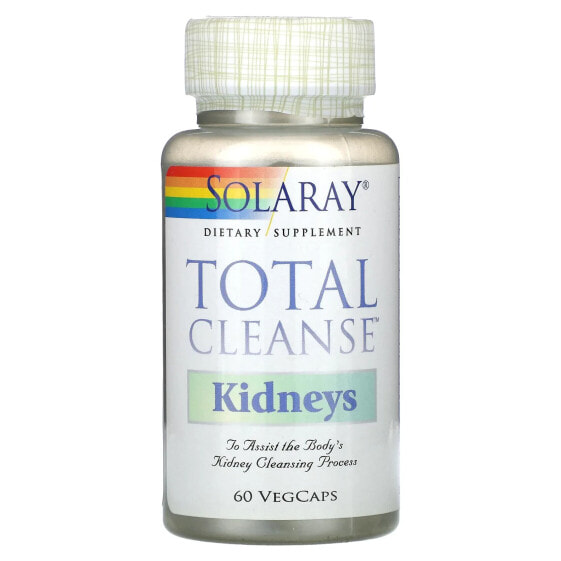 Капсулы очищающие SOLARAY Total Cleanse Daily Fiber 120 шт