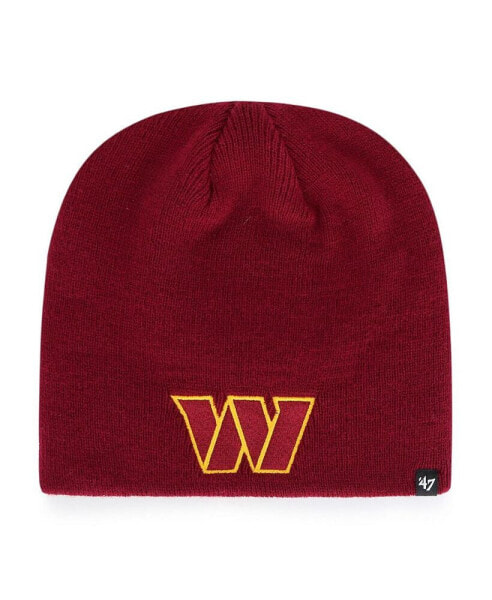 Шапка '47 Brand мужская бордовая Washington Commanders Primary Beanie