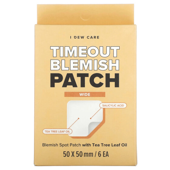 Timeout Blemish Patch, Wide, 6 Patches