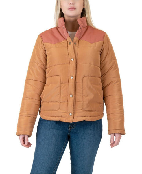 Women's Channel Quilt Puffer Jacket