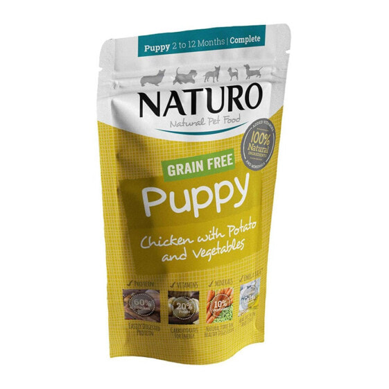 NATURO Puppy GF Chicken And Potatoes 150g Wet Dog Food